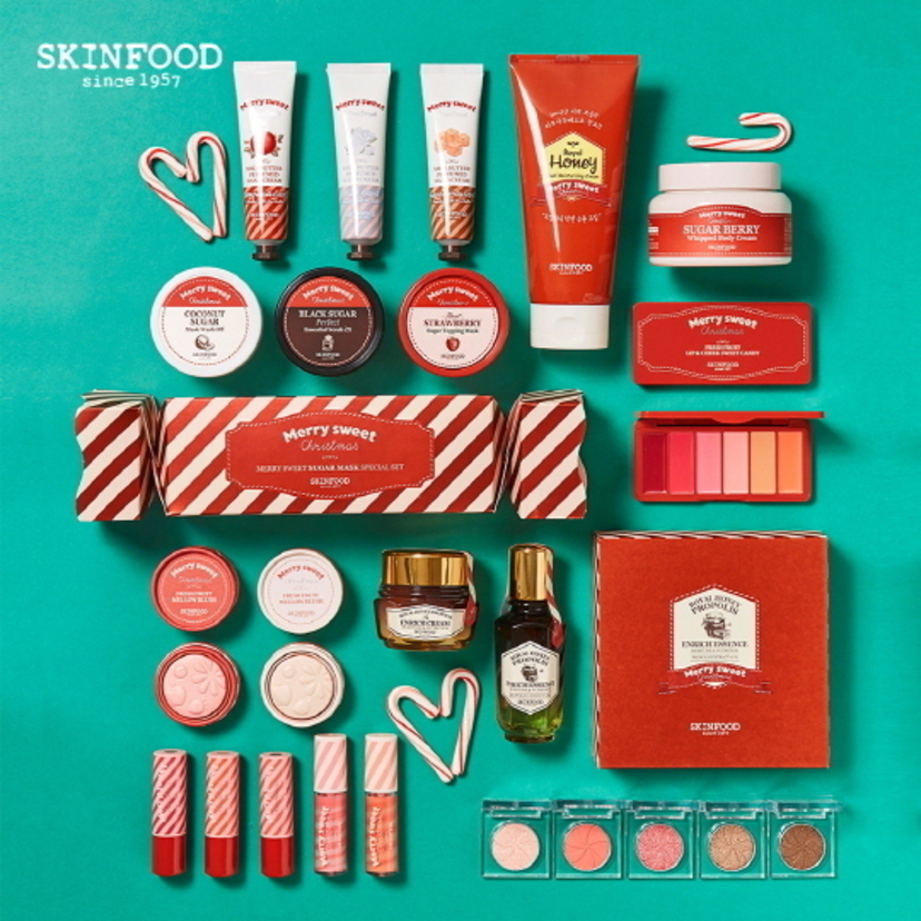 SKINFOODのクリスマス限定コスメを紹介★！